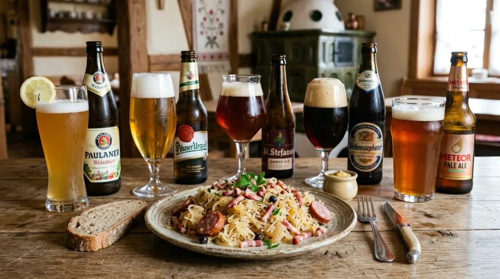 découvrez 5 accords savoureux entre la choucroute et la bière pour sublimer vos repas avec des conseils faciles à suivre.