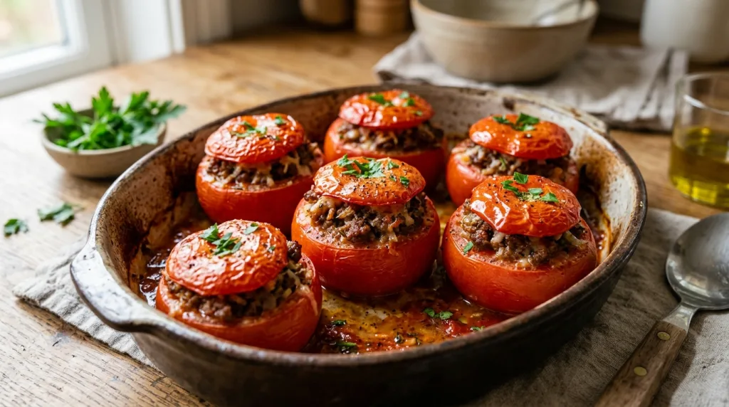 découvrez le temps de cuisson parfait pour des tomates farcies à la viande savoureuses : 45 minutes idéales pour un plat tendre et gourmand.