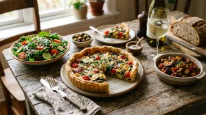 découvrez des idées savoureuses pour accompagner votre tarte salée et sublimer vos repas avec des garnitures et accompagnements faciles à préparer.